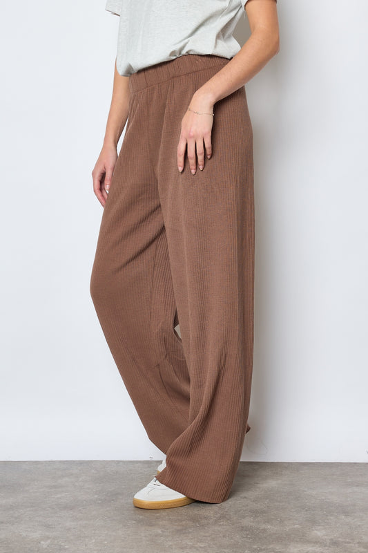 PANTALON KARA CHOCOLAT