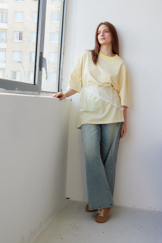 T-SHIRT KALINA JAUNE