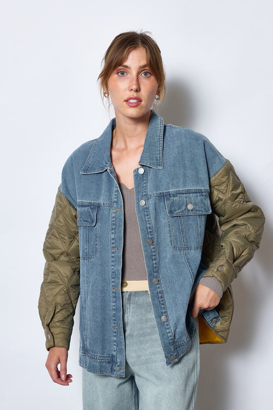 VESTE CLAIA BLEU