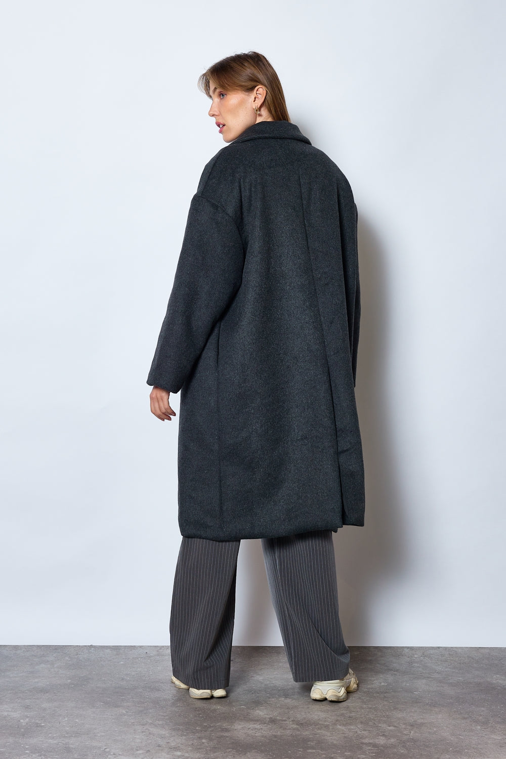 MANTEAU CLARA GRIS