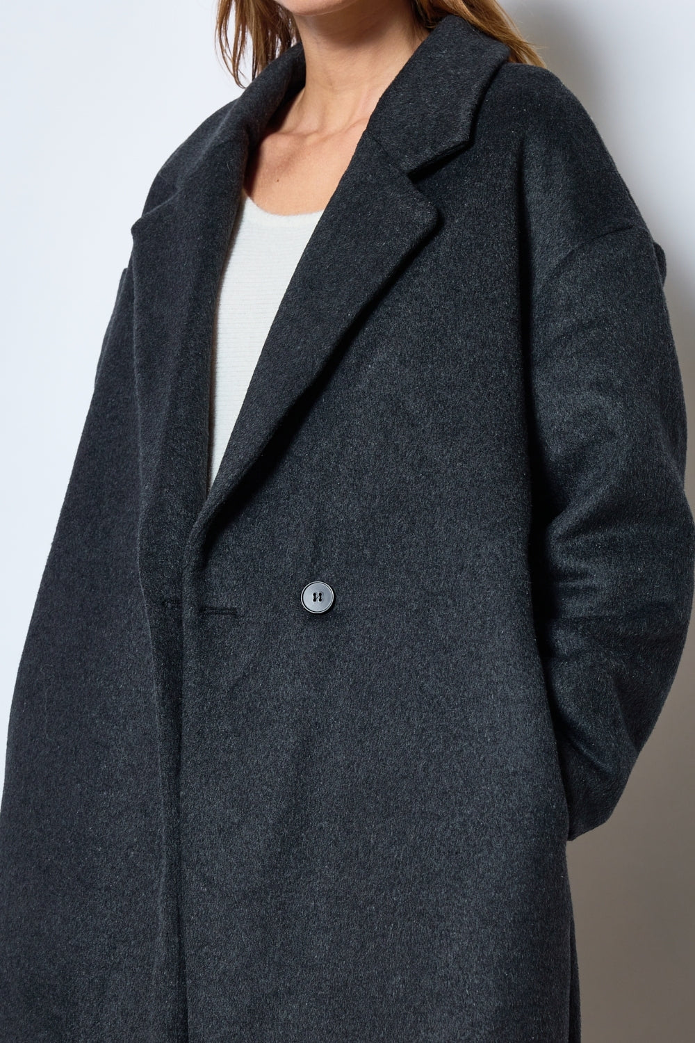 MANTEAU CLARA GRIS