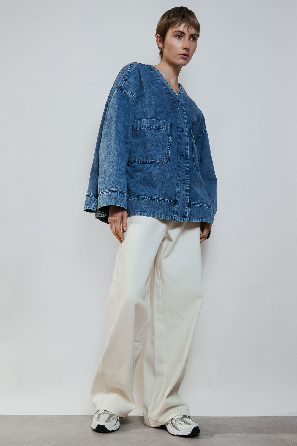 VESTE MARGOT BLEU
