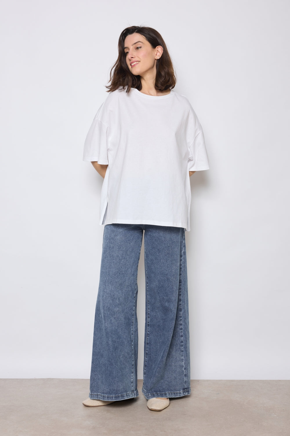T-SHIRT OLIVIA BLANC