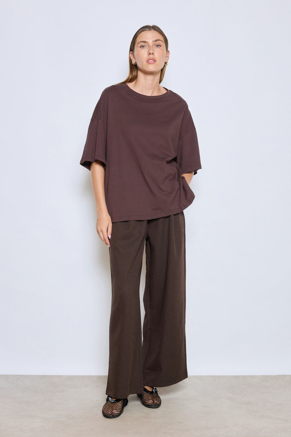 T-SHIRT OLIVIA CHOCOLAT
