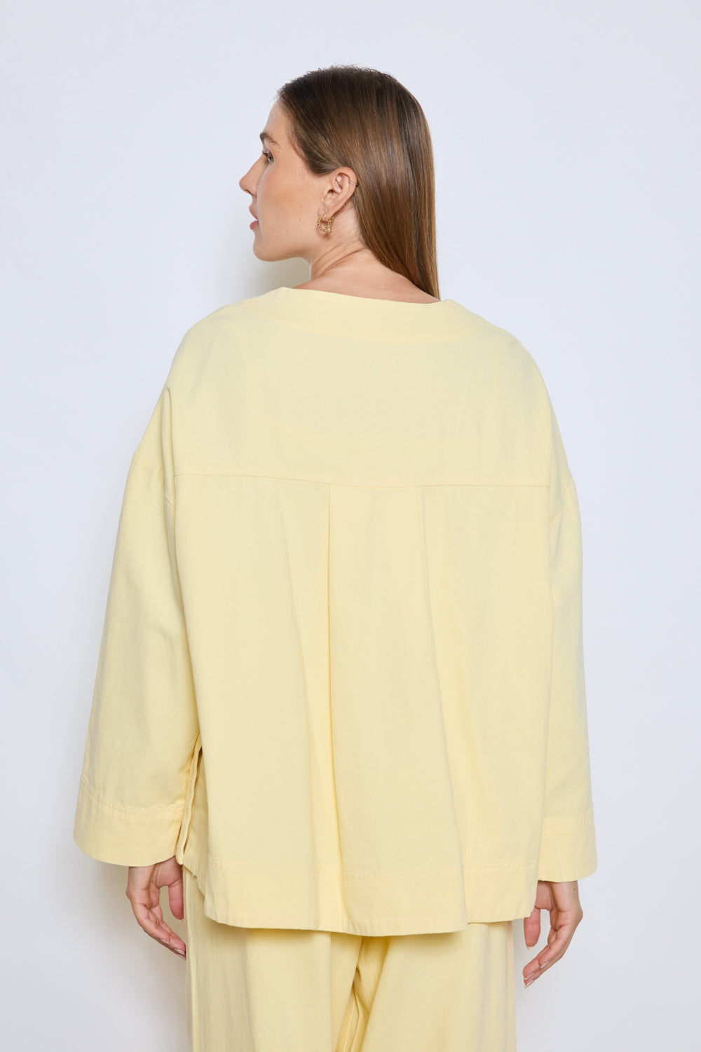 VESTE PERLA JAUNE