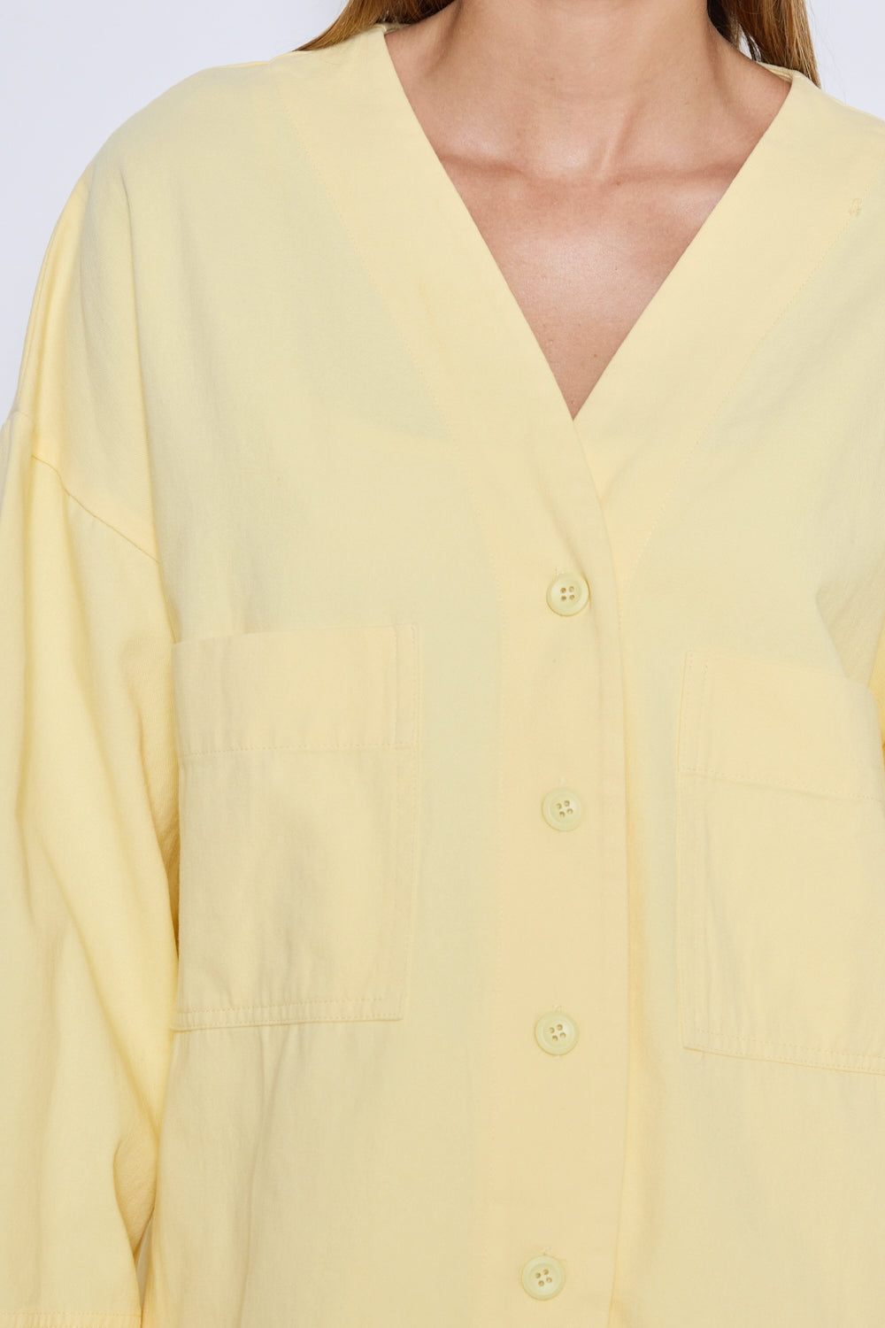 VESTE PERLA JAUNE