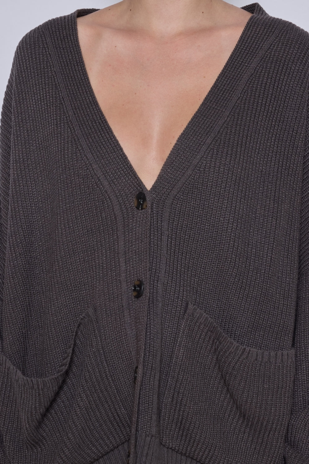 GILET TOM GRIS FONCE