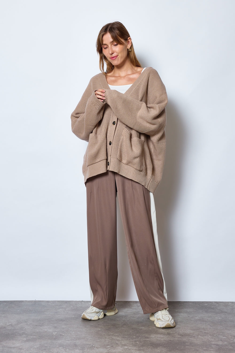 GILET TOM BEIGE