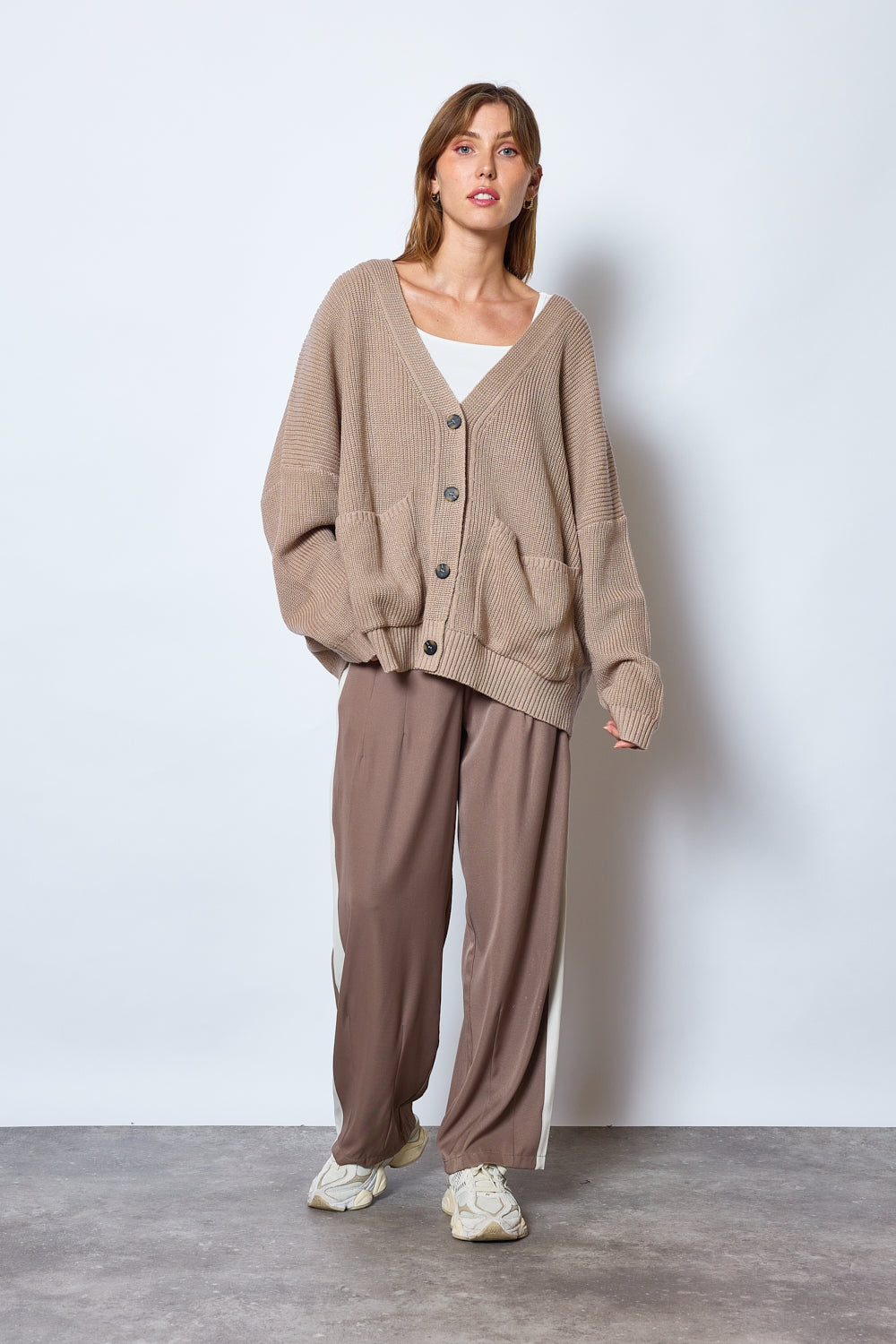 GILET TOM BEIGE