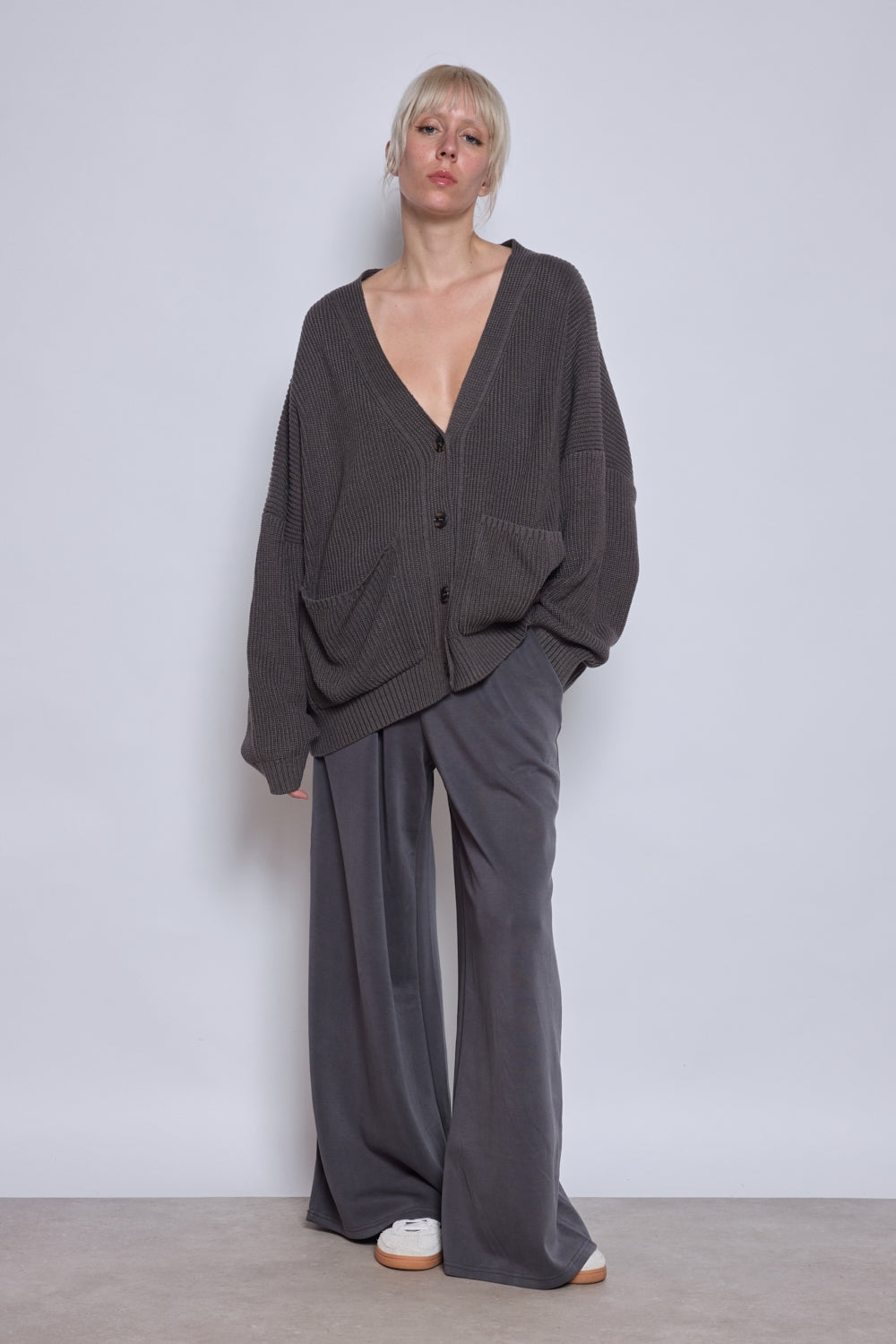 GILET TOM GRIS FONCE