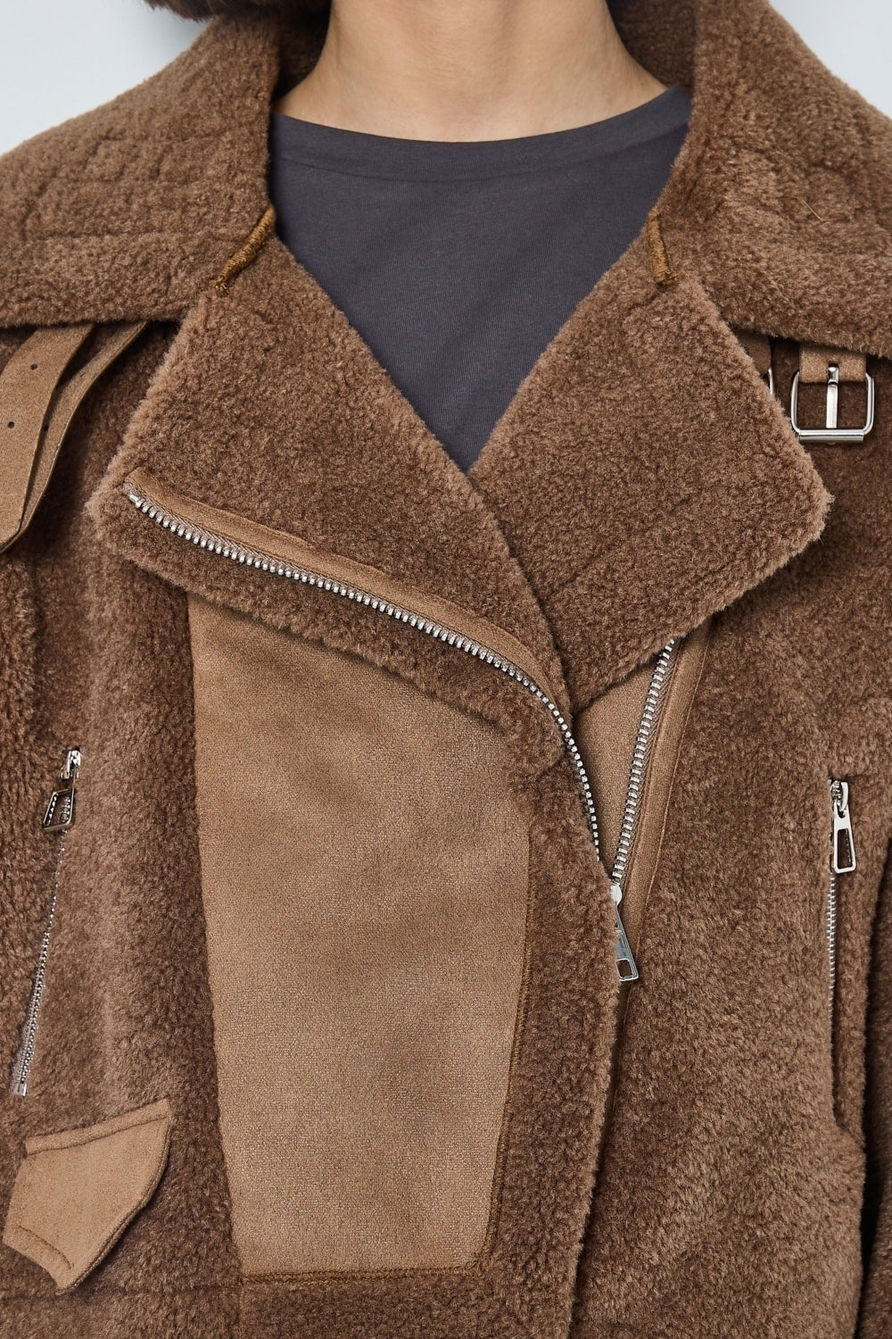 MANTEAU CLARISSE CHOCOLAT