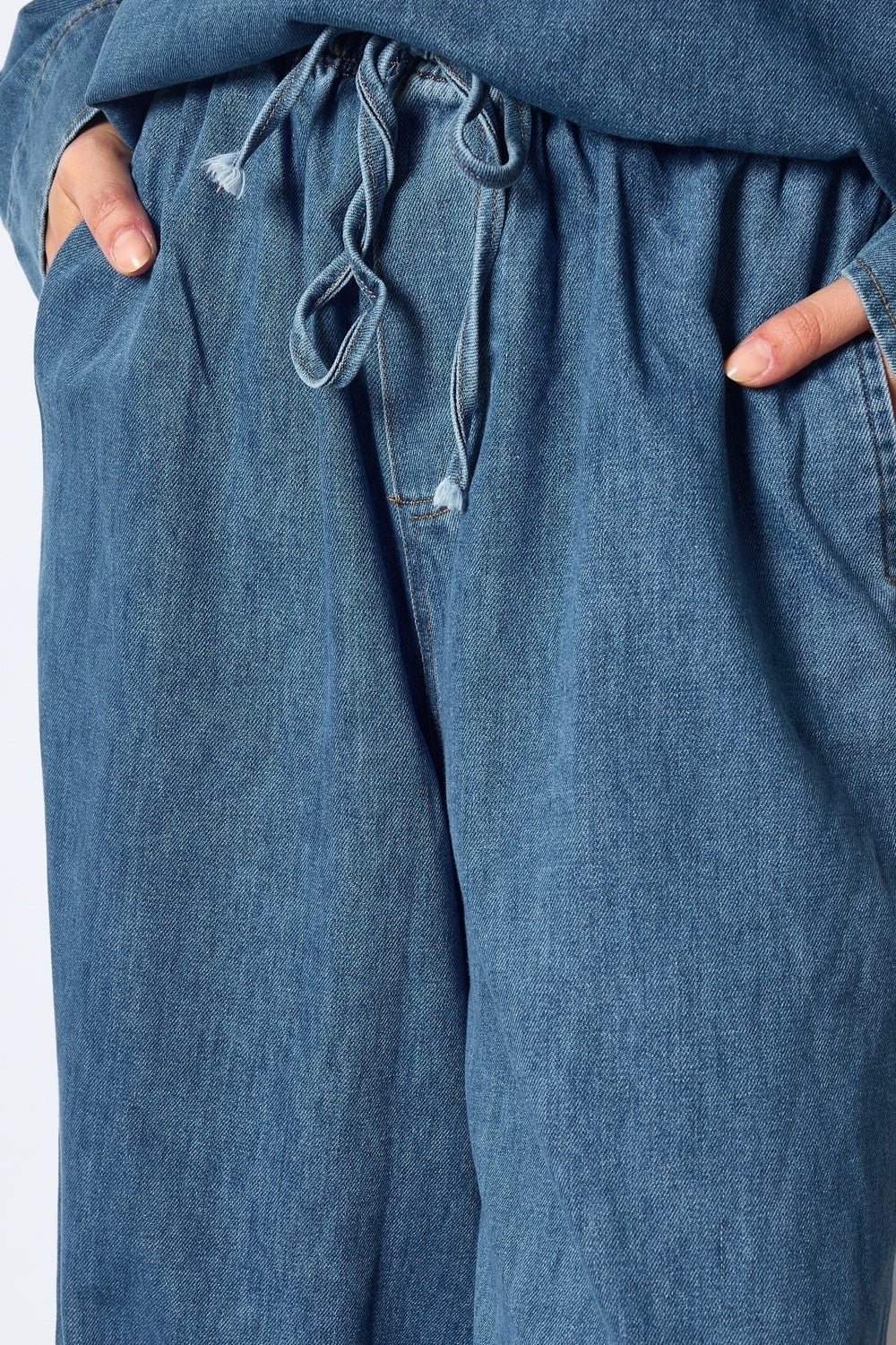 PANTALON JUSTINE BLEU JEAN