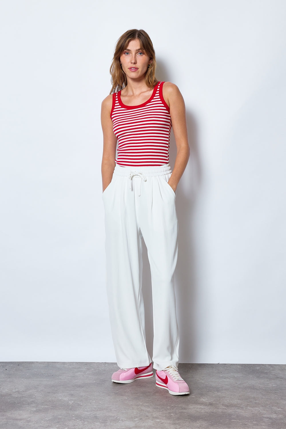 PANTALON DIANE BLANC