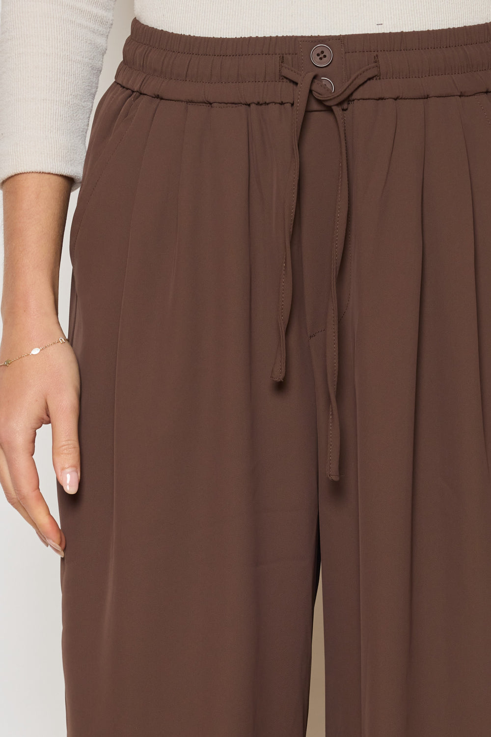 PANTALON DIANE CHOCOLAT
