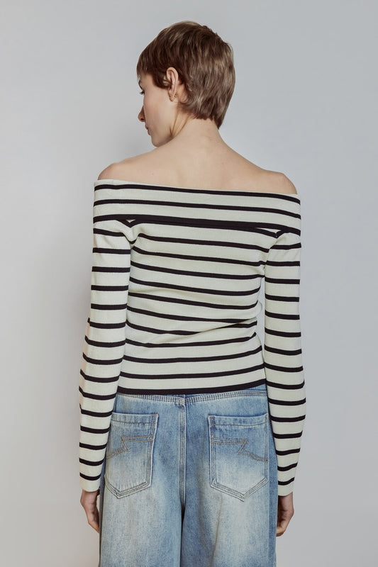 HAUT MORGANE ECRU