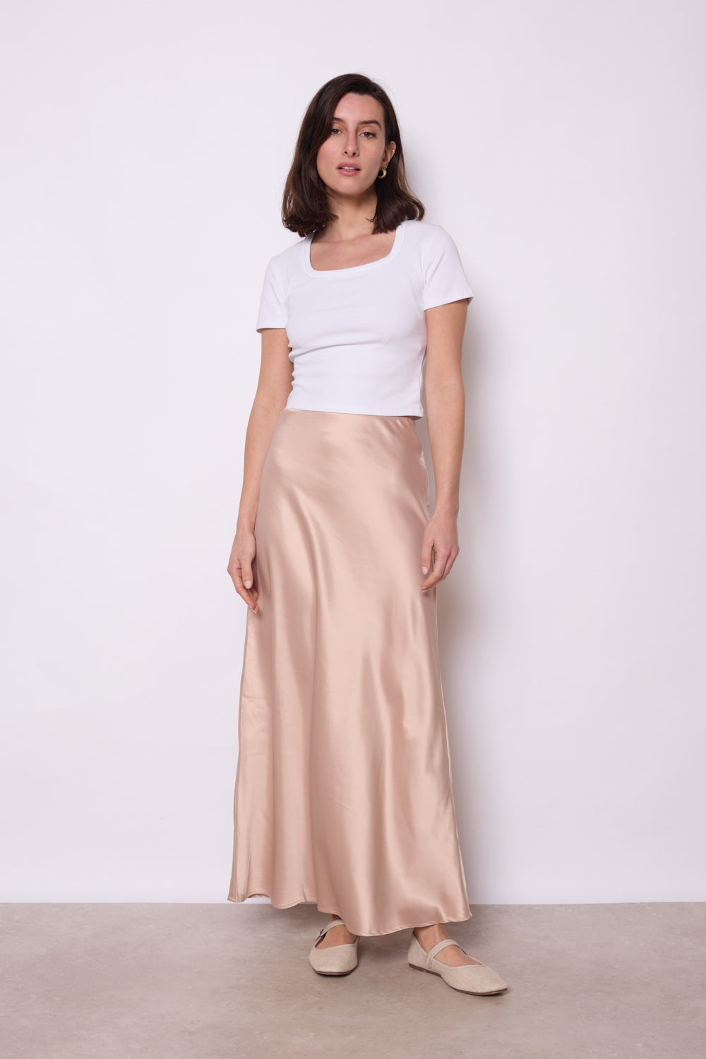 JUPE ALMA BEIGE