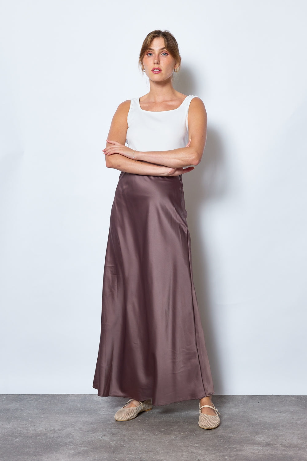 JUPE ALMA TAUPE