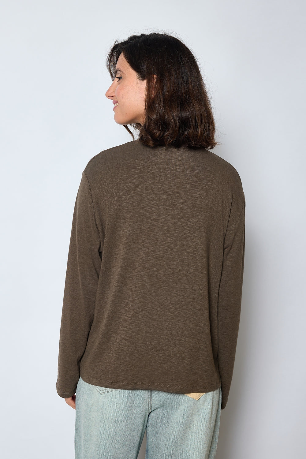 T-SHIRT FRANKIE MARRON