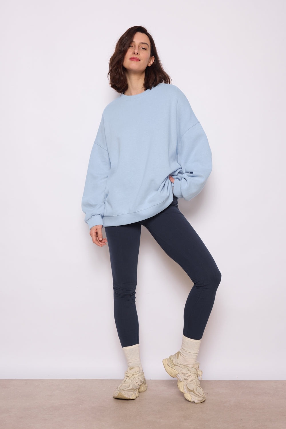 SWEAT CHRISTINE BLEU CIEL