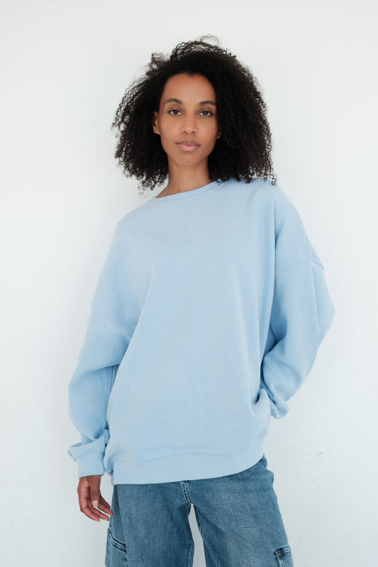 SWEAT CHRISTINE BLEU CIEL