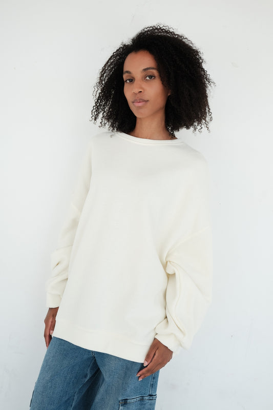 CHRISTINE DARK GREY SWEATSHIRT