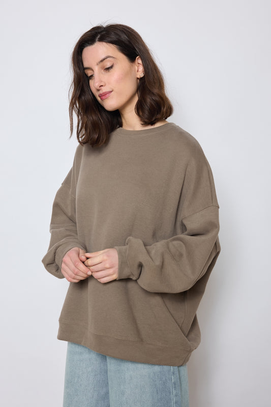 SWEAT CHRISTINE OLIVE