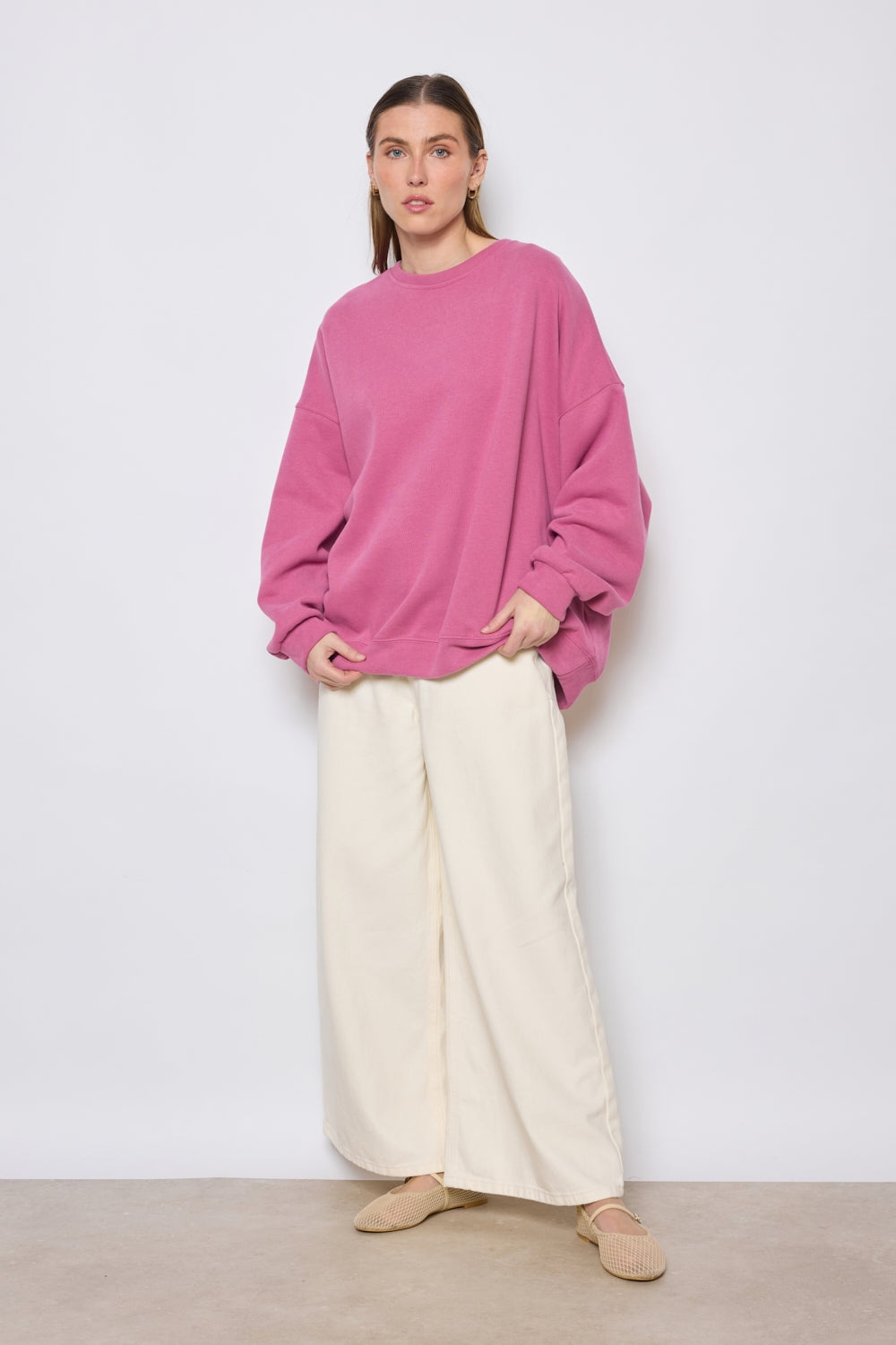 CHRISTINE DARK GREY SWEATSHIRT