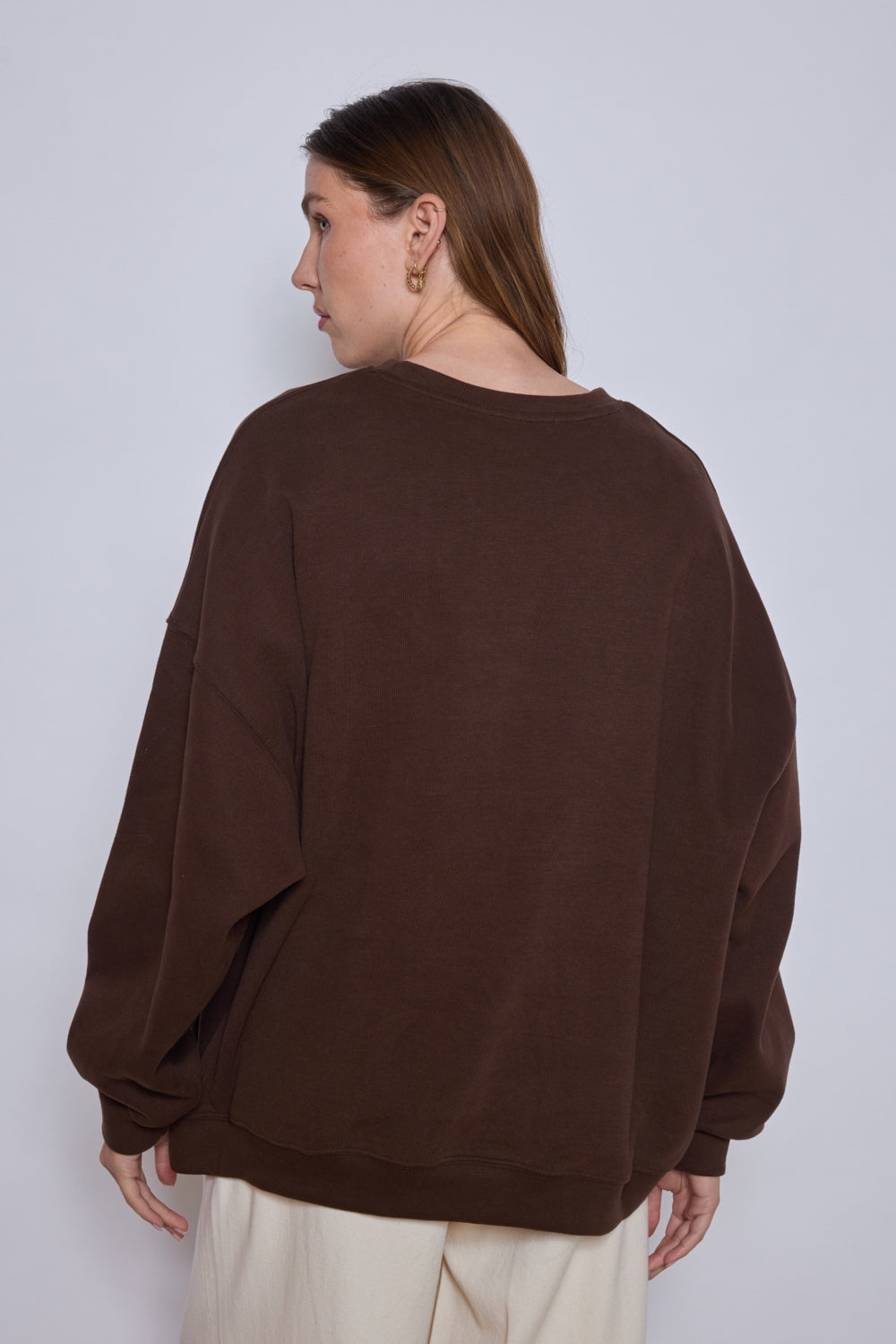 SWEAT CHRISTINE CHOCOLAT