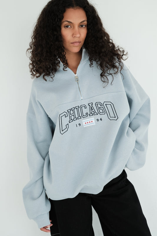 SWEAT MANEL CIEL