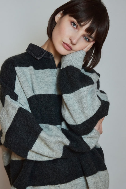 PULL MARTIN GRIS