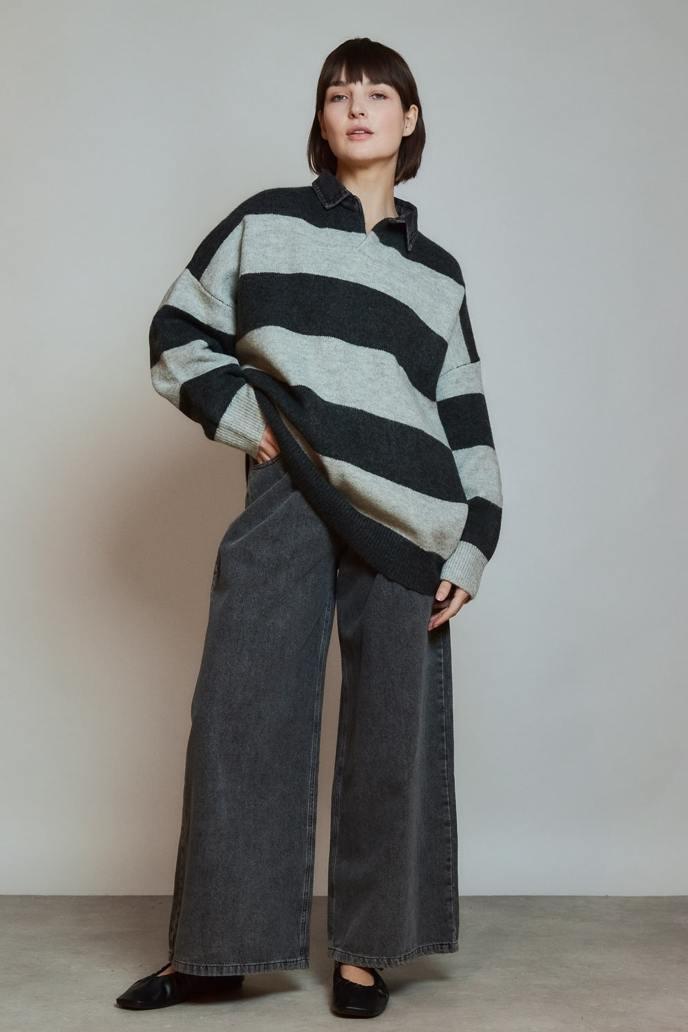 PULL MARTIN GRIS