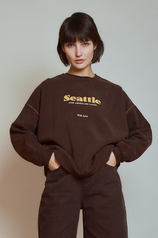 SWEAT SEATTLE CHOCOLAT