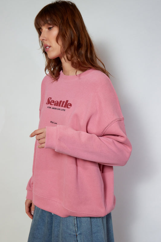 SWEAT SEATTLE ROSE