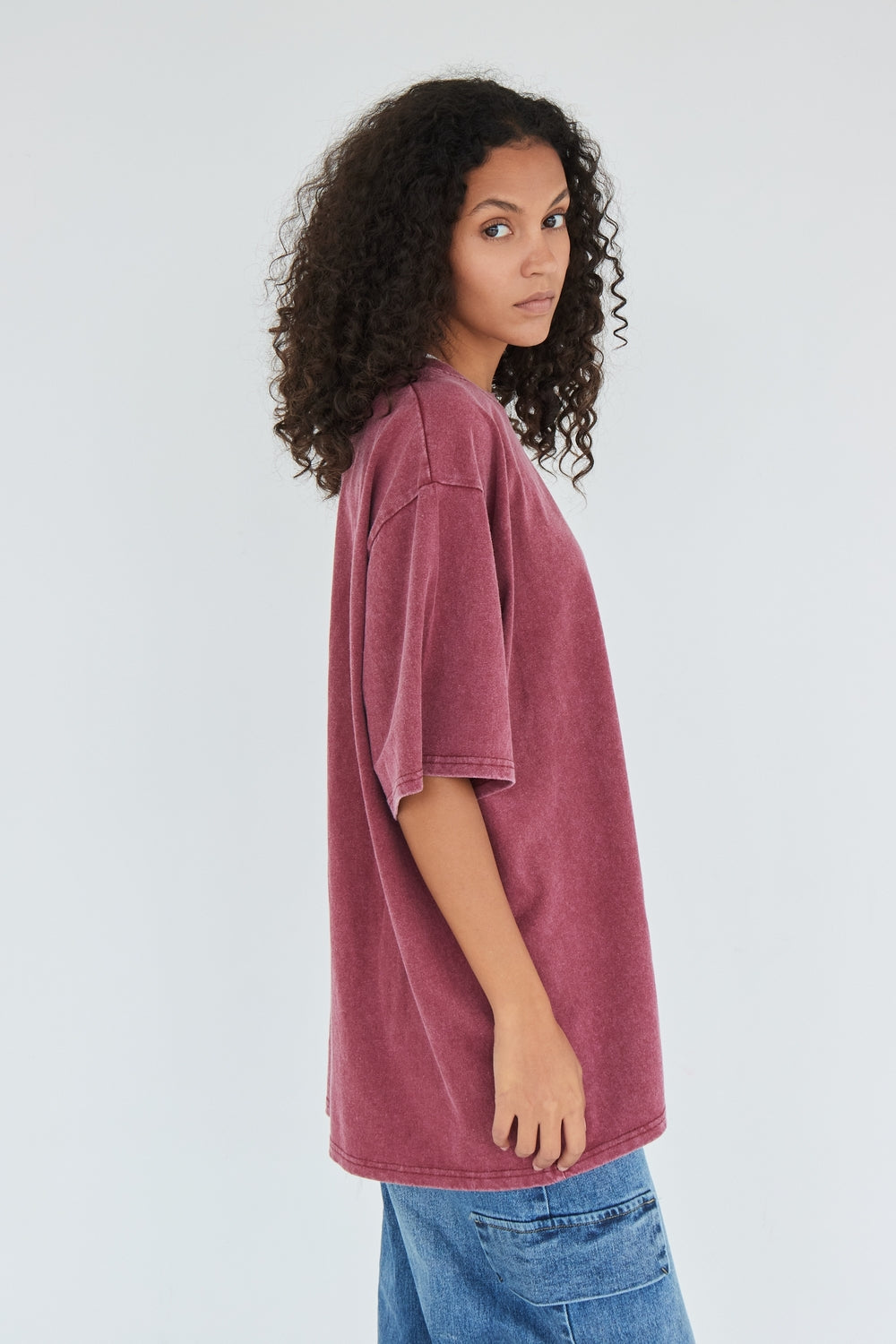 T-SHIRT BREE BORDEAUX