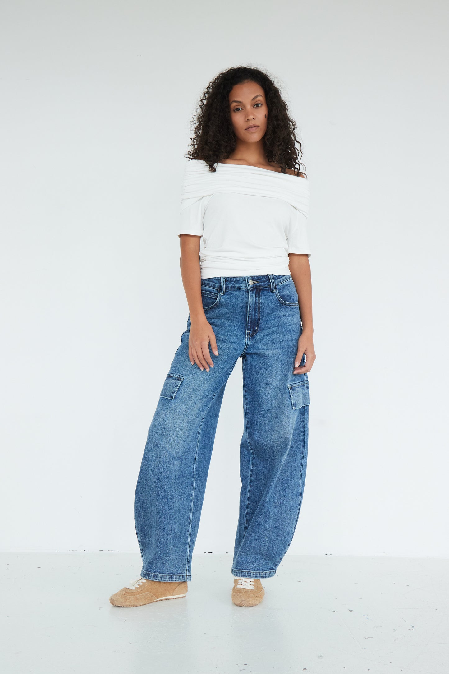 TOP ANNABELLE BLANC