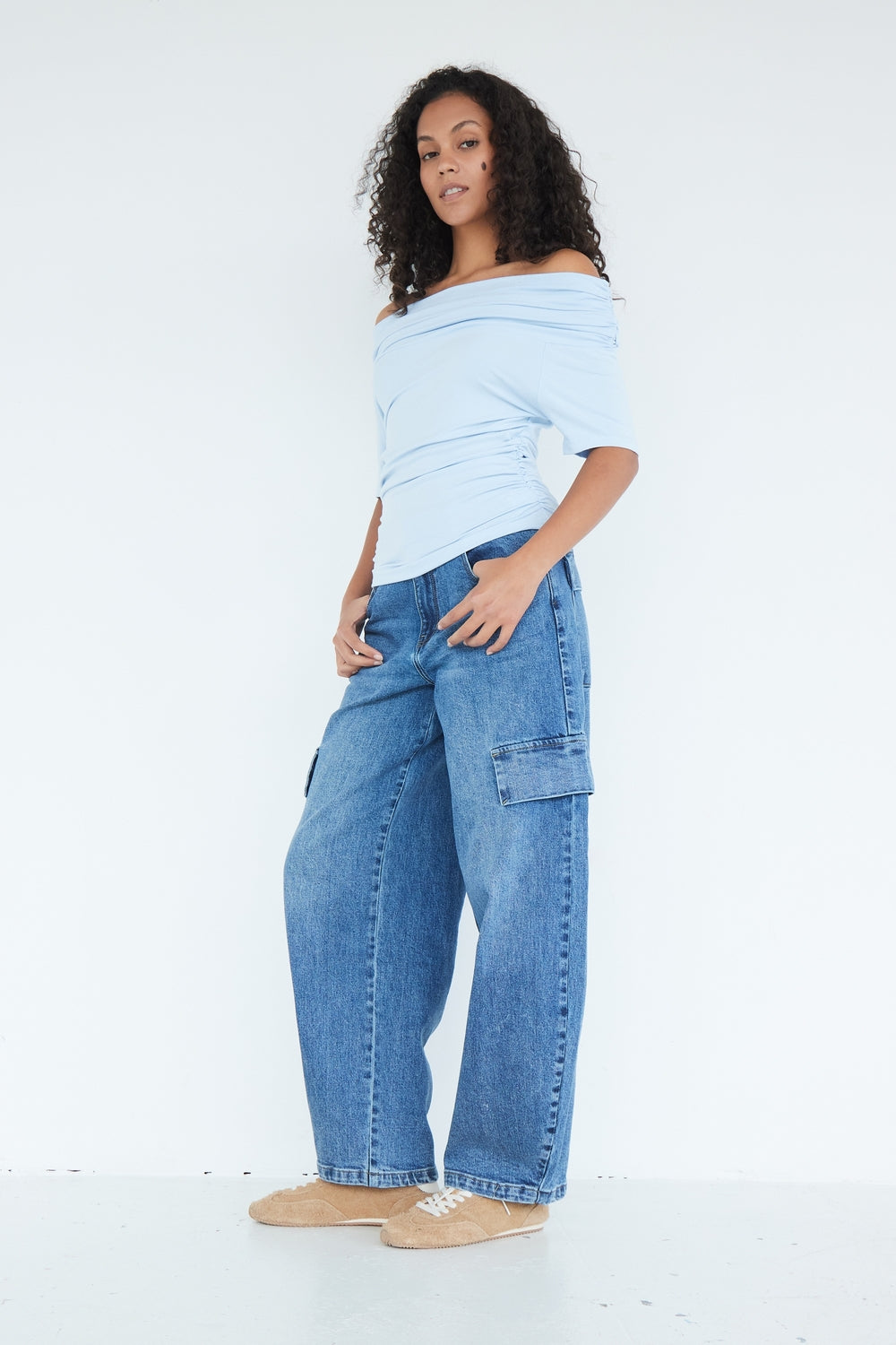 TOP ANNABELLE BLEU