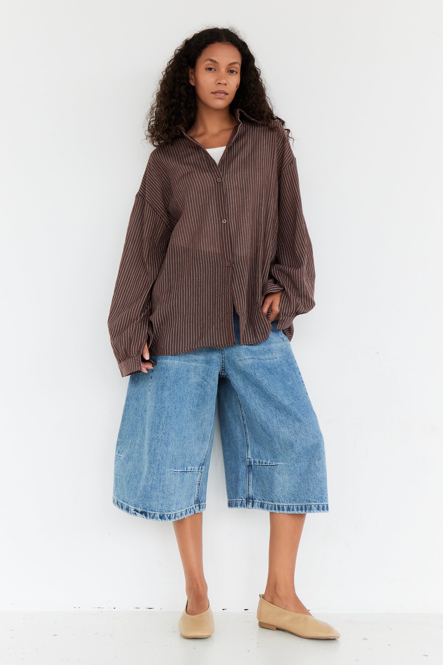 CHEMISE TALA CHOCOLAT