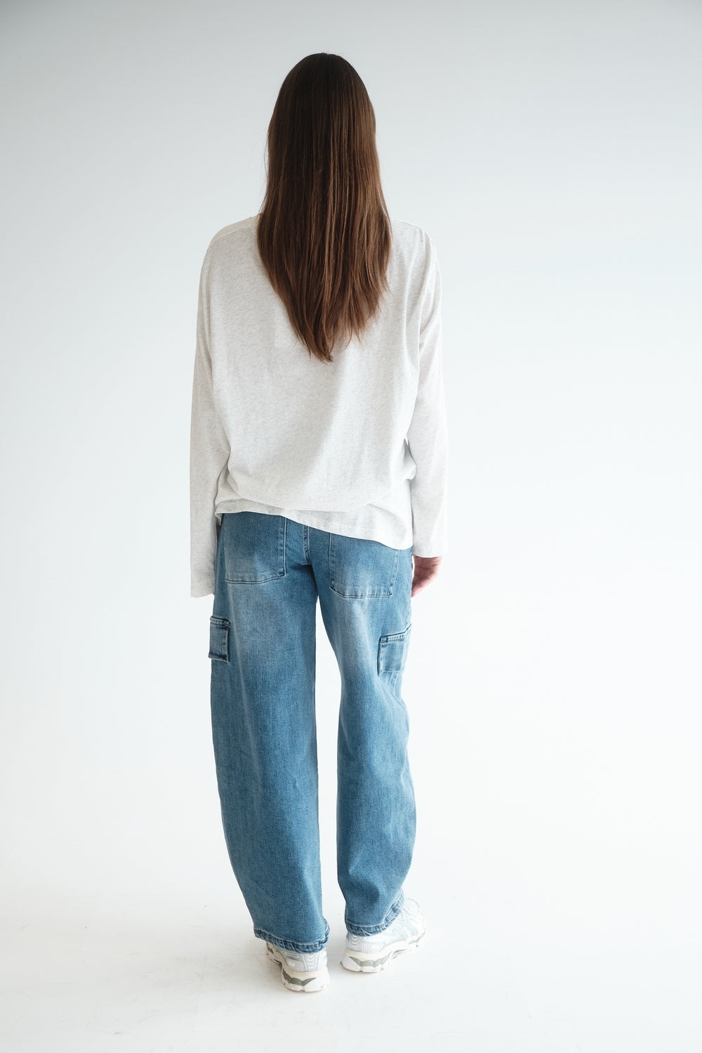 TOP INES GRIS