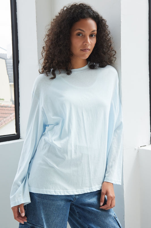 TOP INES BLEU