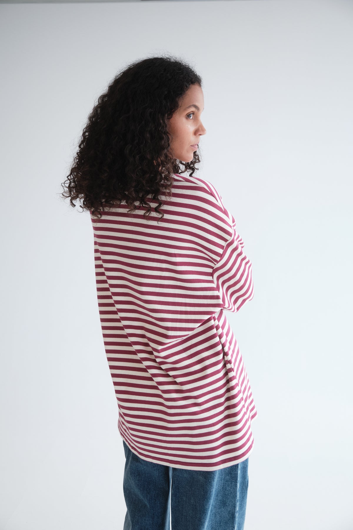 T-SHIRT MONA FRAMBOISE