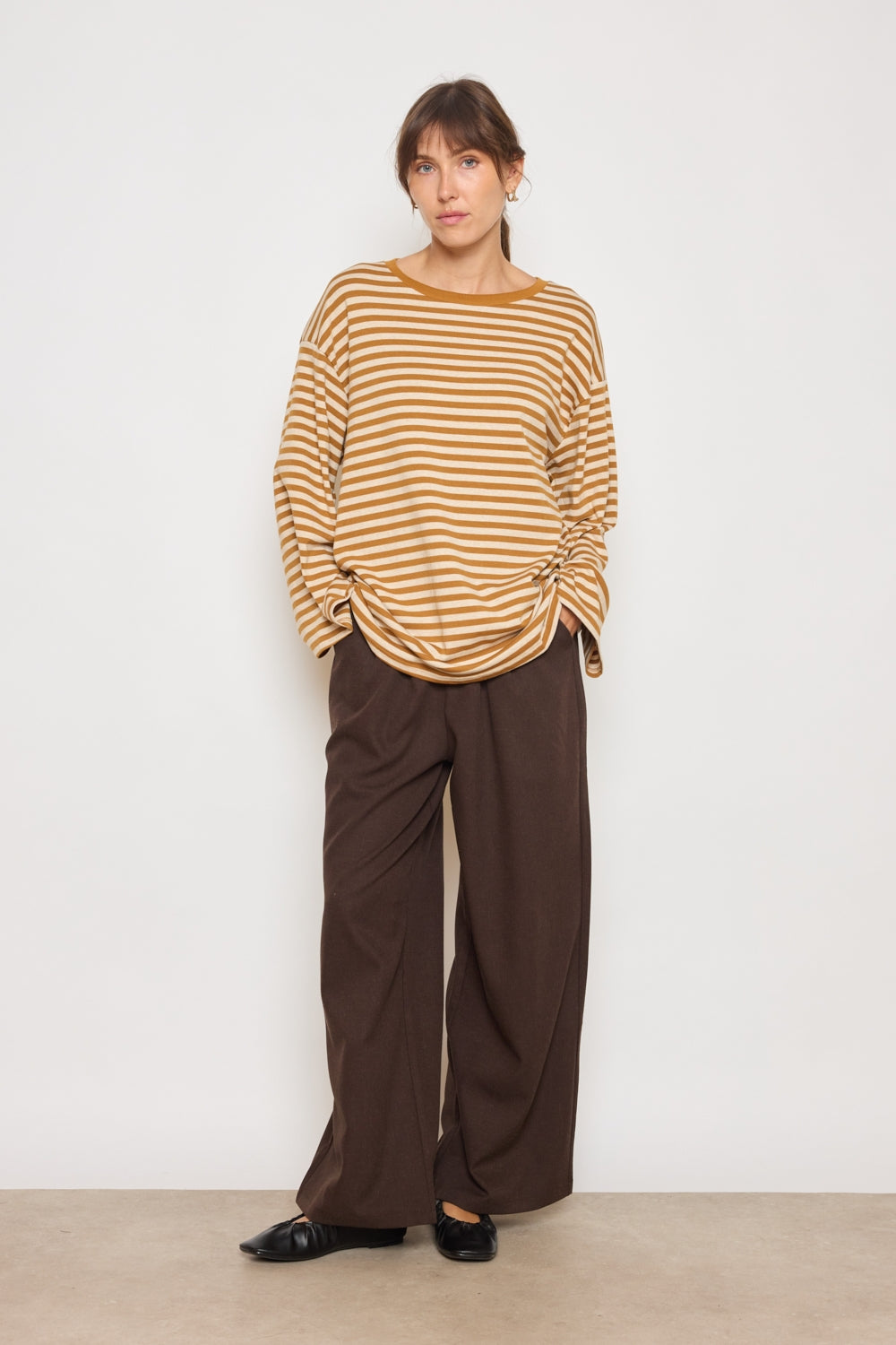 T-SHIRT MONA CAMEL