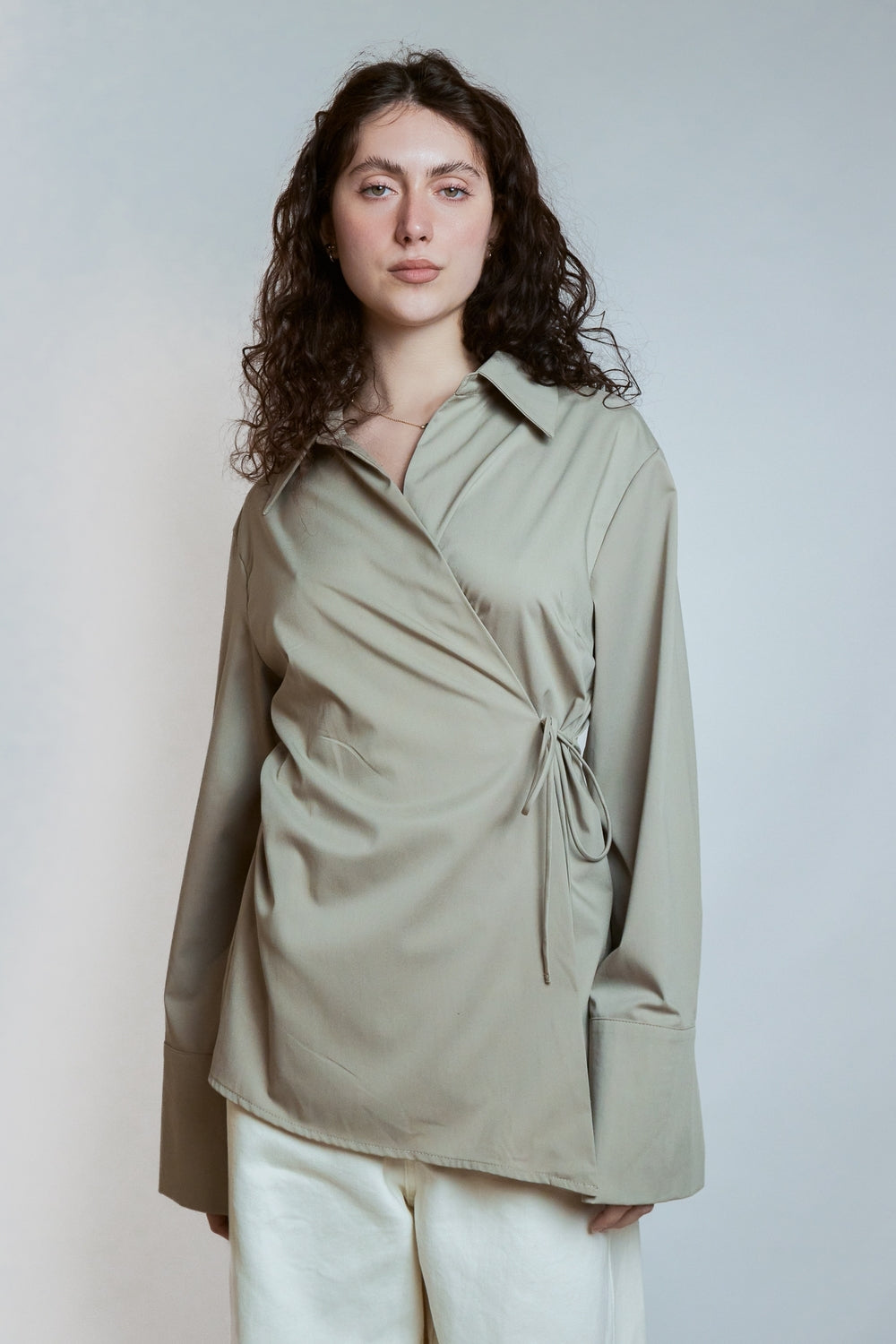 CHEMISE LOIS TAUPE