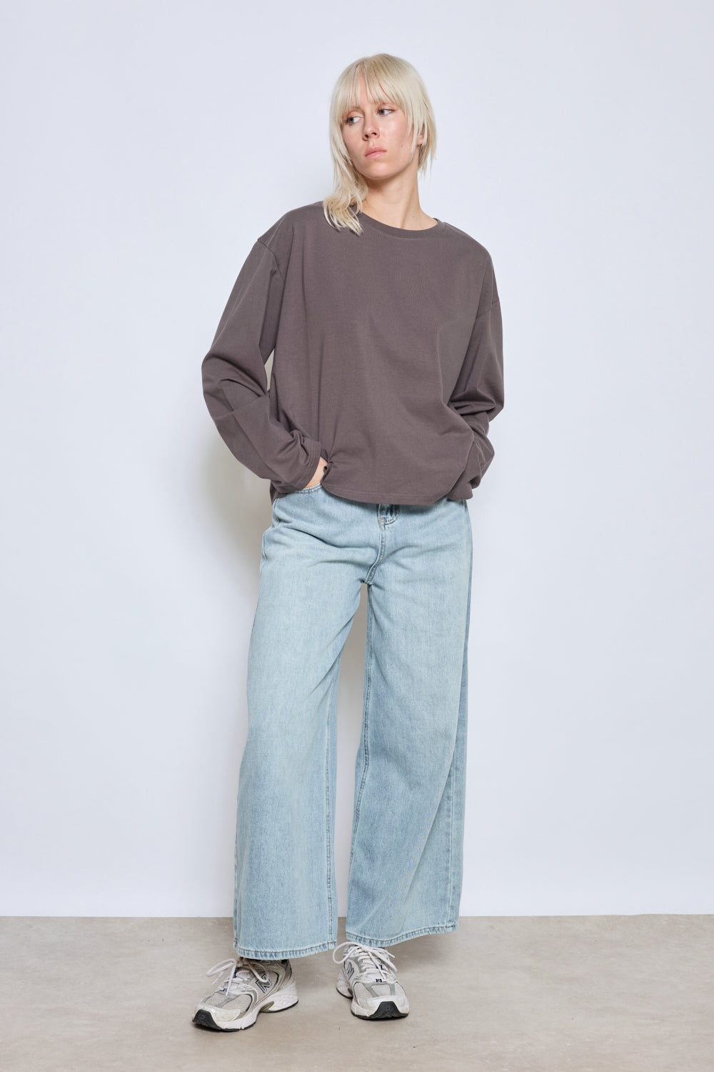 T-SHIRT ELODIE GRIS FONCE