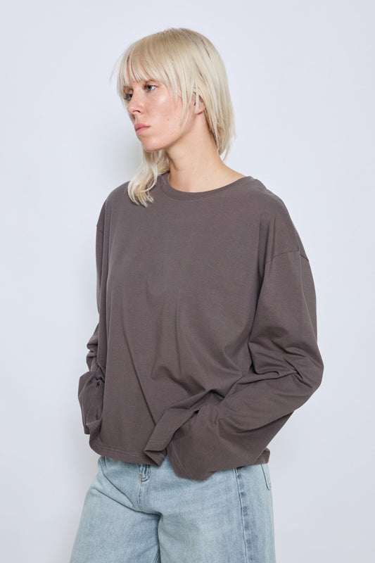 T-SHIRT ELODIE GRIS FONCE