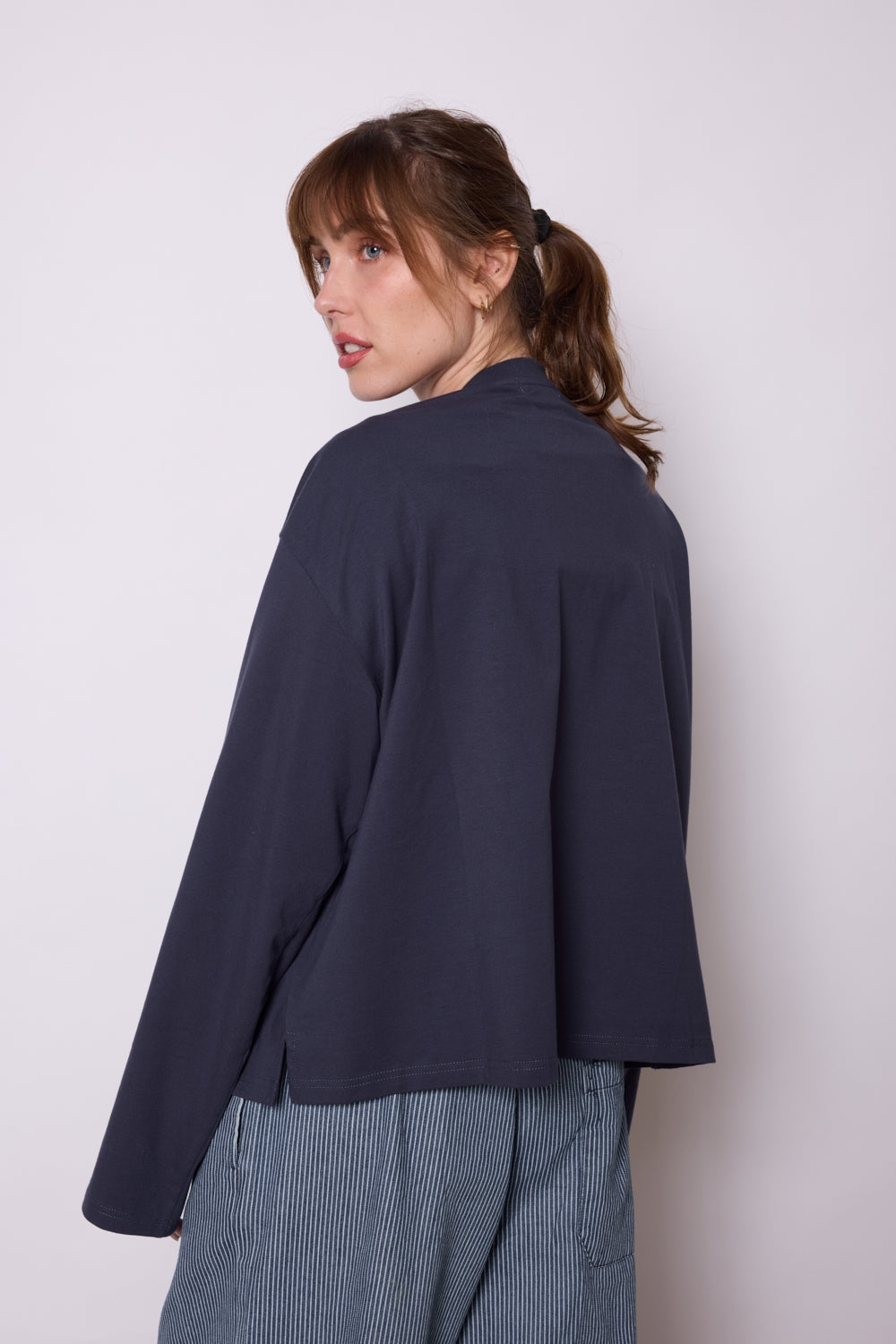 T-SHIRT ELODIE MARINE