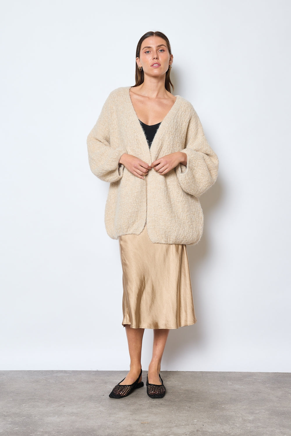 GILET MATHILDE BEIGE