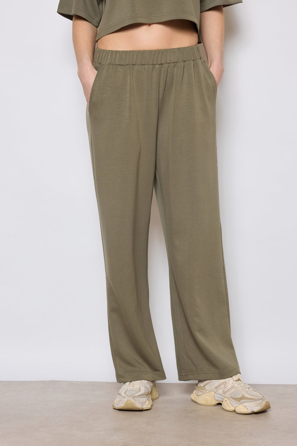 PANTALON CLEMENCE OLIVE