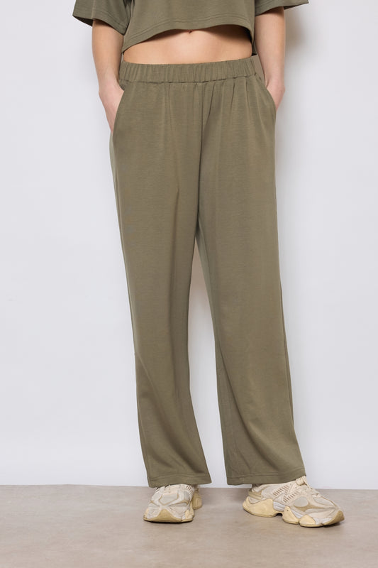 PANTALON CLEMENCE OLIVE