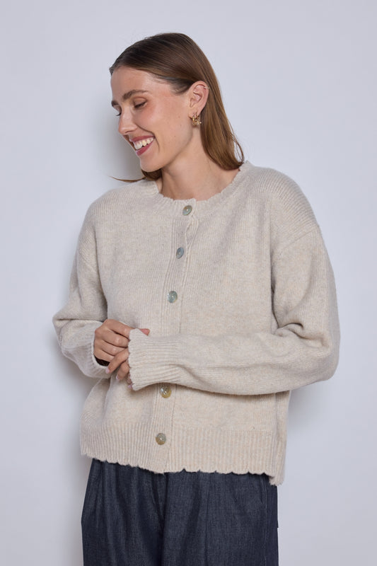 GILET SUZY BEIGE