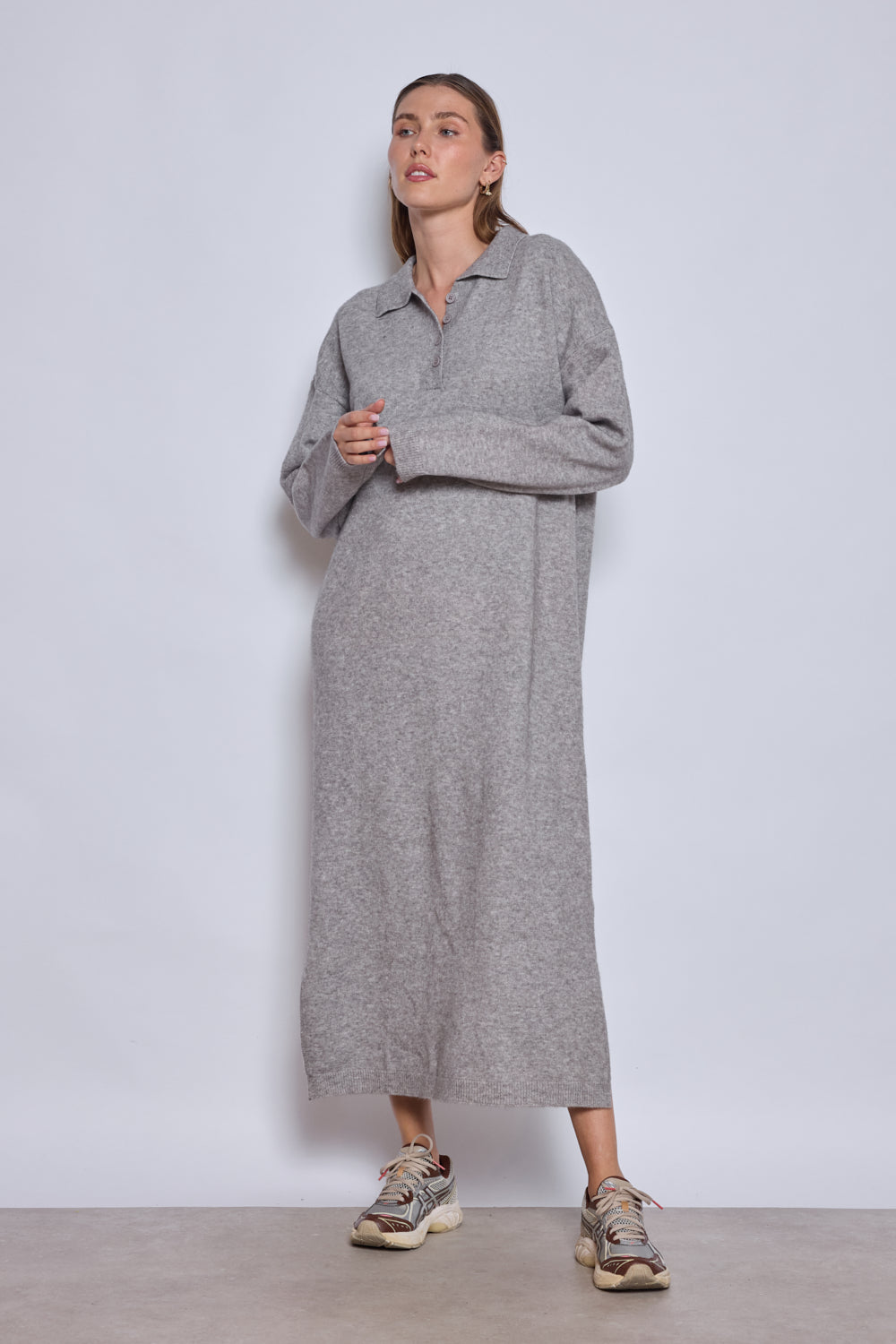 ROBE CAMILLE GRISE